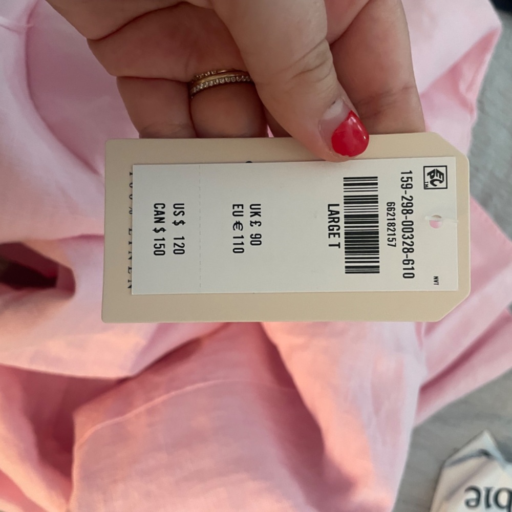 Abercrombie and fitch Premium Linen High-Neck Maxi Dress - Picture 3 of 4